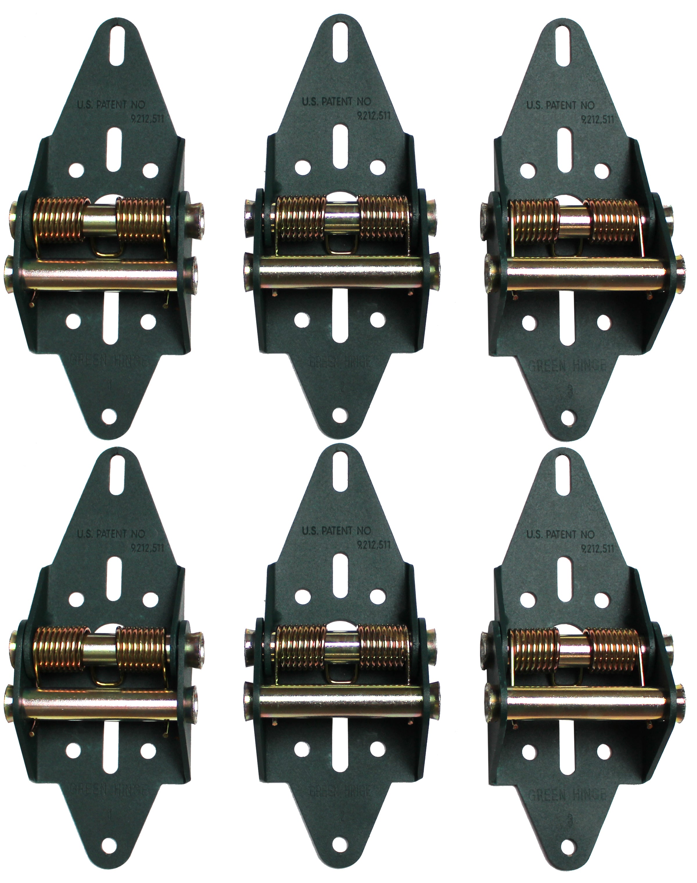 4 Panel Commercial Overhead Door System (C4416-40) – Green Hinge