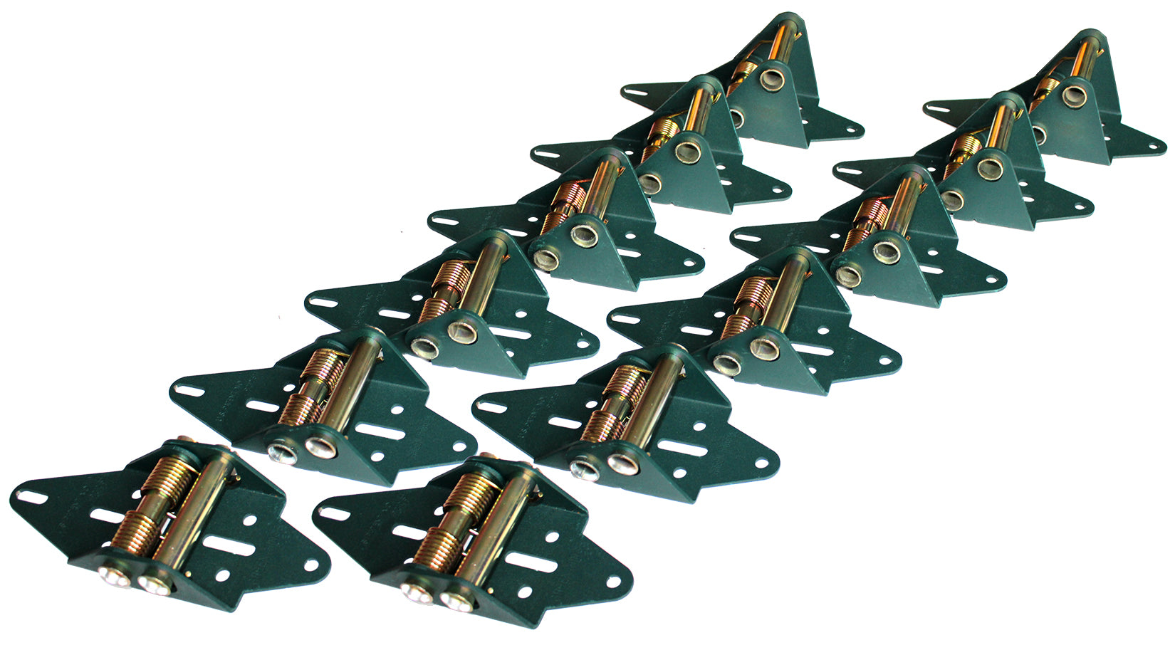 7 Panel Commercial Overhead Door System – Green Hinge System